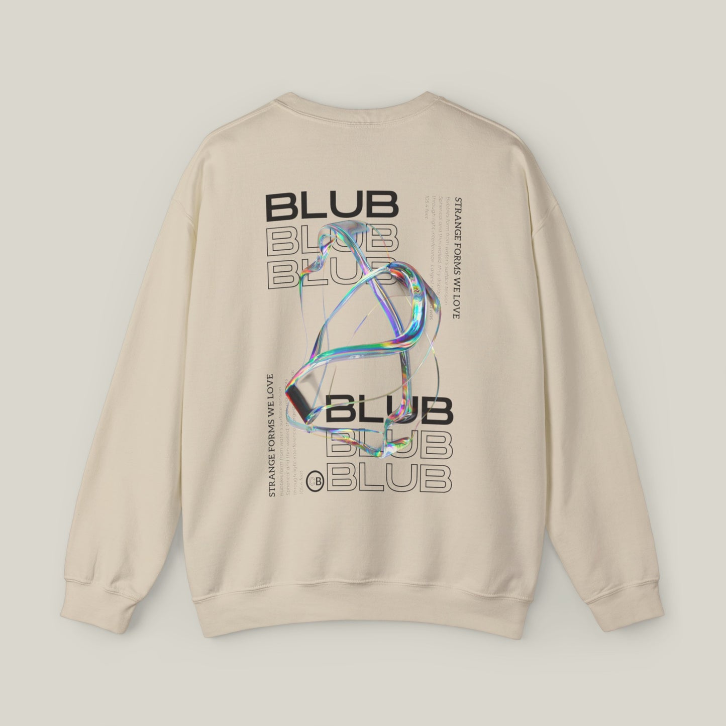 BLUB - Sweatshirt Unisex Front and Backprint