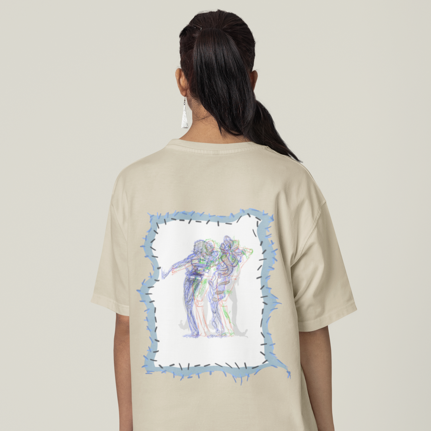 Tranquil Tunica - Original T-Shirt Unisex Front and Back Print