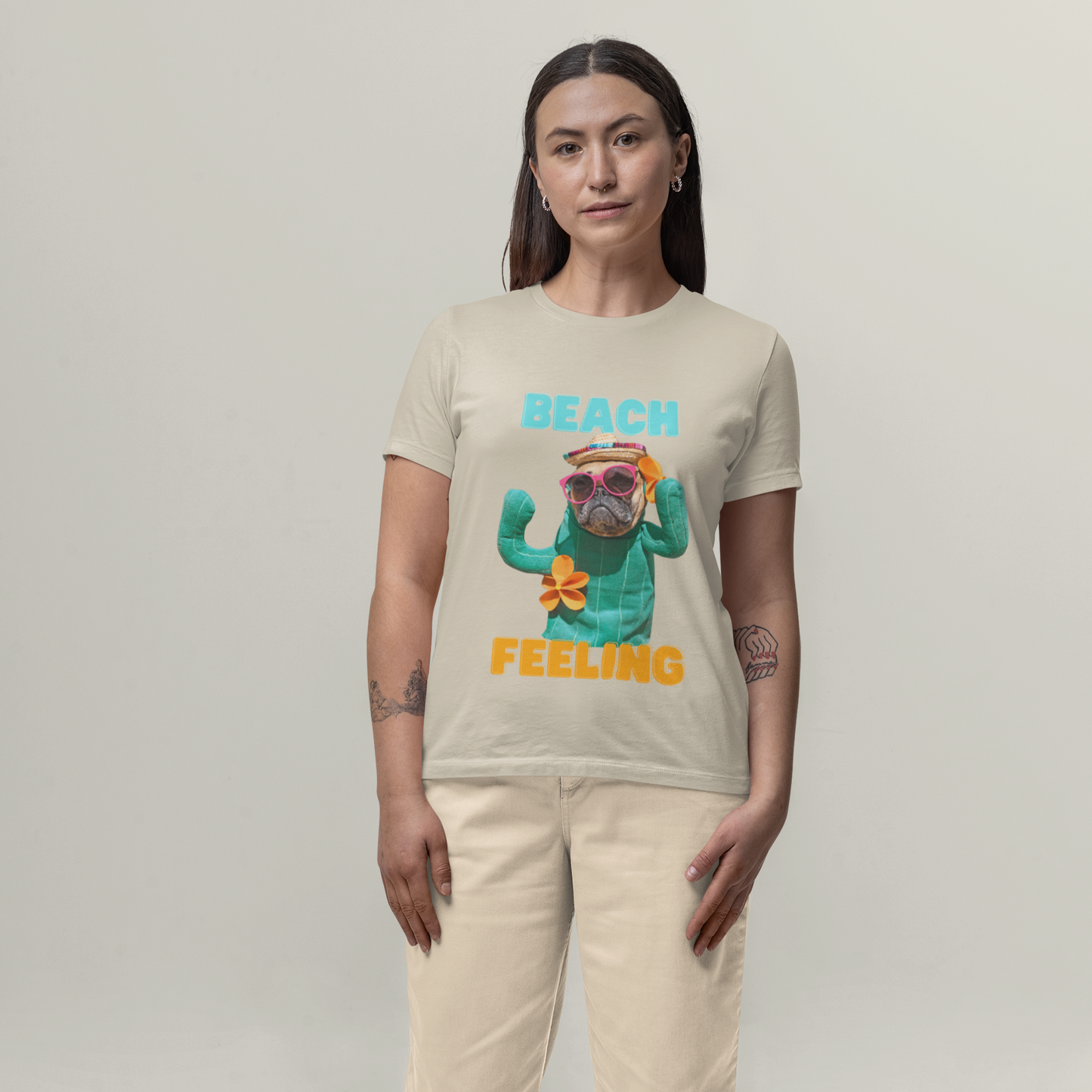 Dog "Beach Feeling" - T-Shirt Unisex