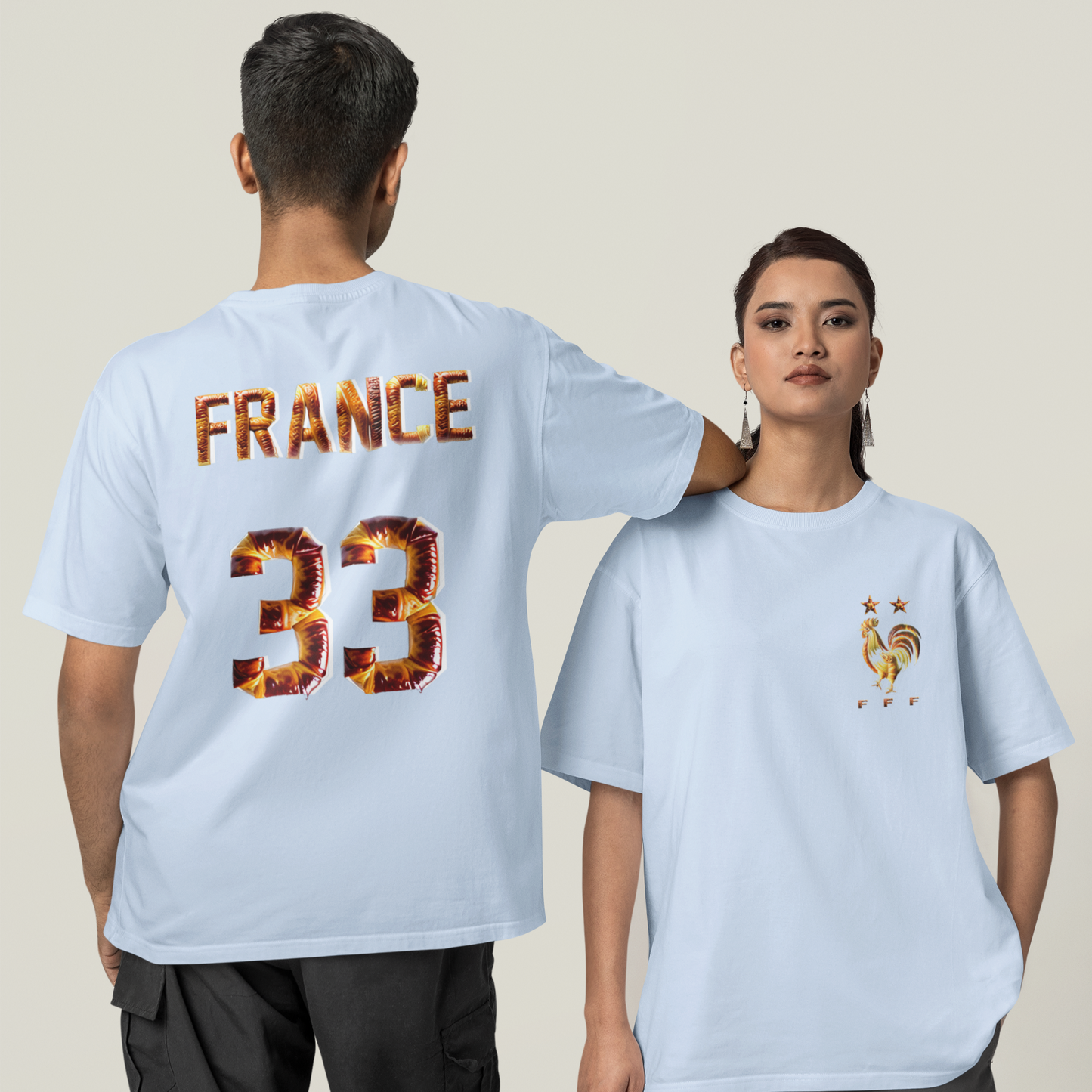 France Croissant Jersey - T-Shirt Unisex