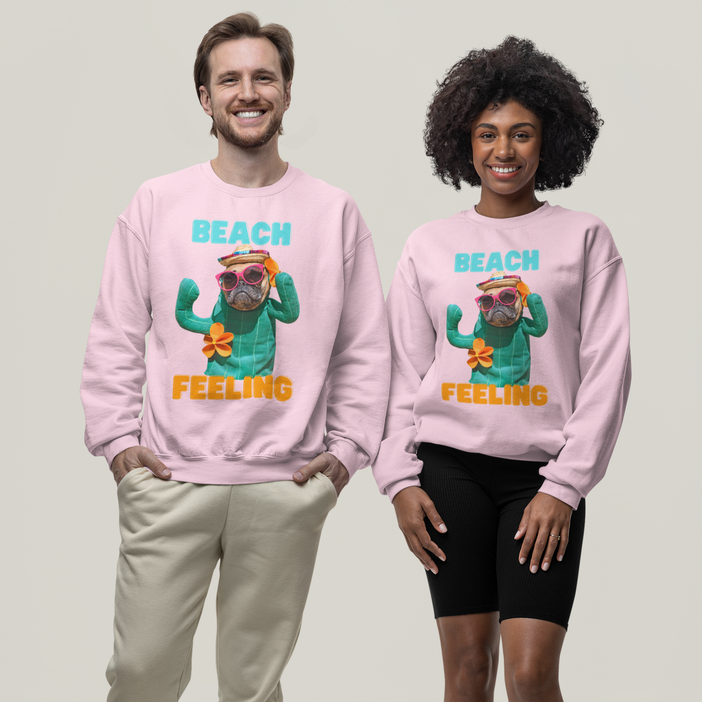 Dog "Beach Feeling" - Sweatshirt Unisex