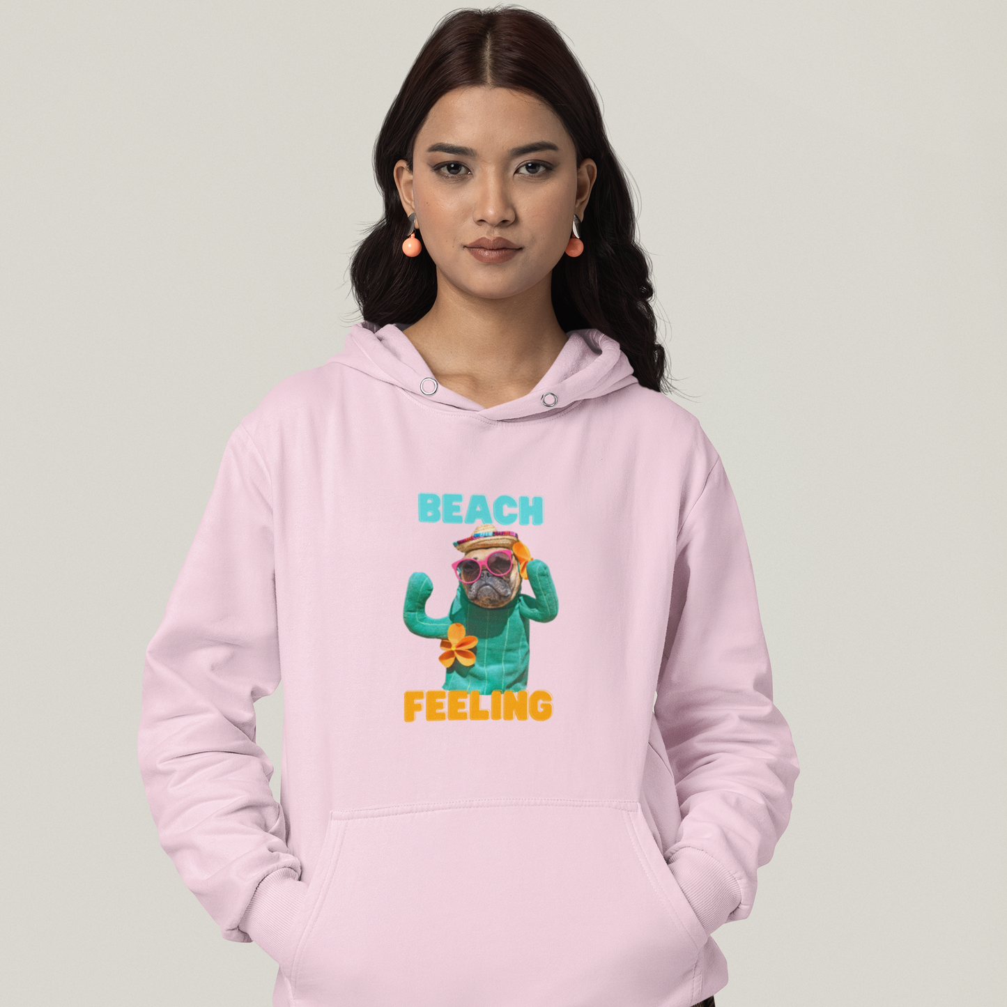 Dog "Beach Feeling" - Hoodie Unisex